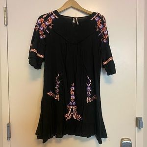 Free people embroidered dress